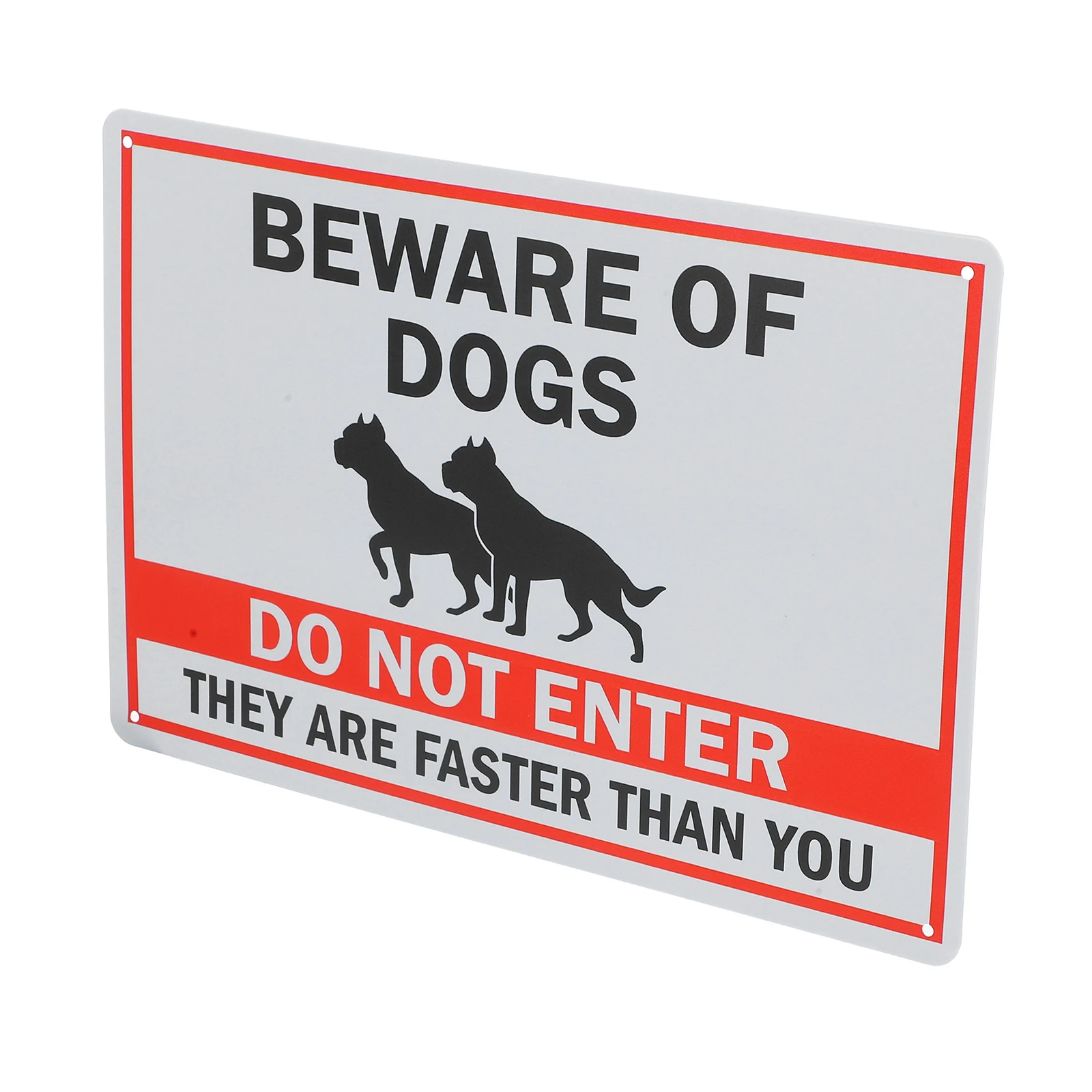 

Retro Vintage Garden Decoration Metal Sign Outdoor Yard Decor Dog Warning Sign Fence Gate Window Weather Resistant Iron