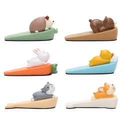 Lovely Cartoon Door Stop Door Catcher Non Scratching Doorstop Decorative Door Stopper for Hotel Office Bathroom Dropship