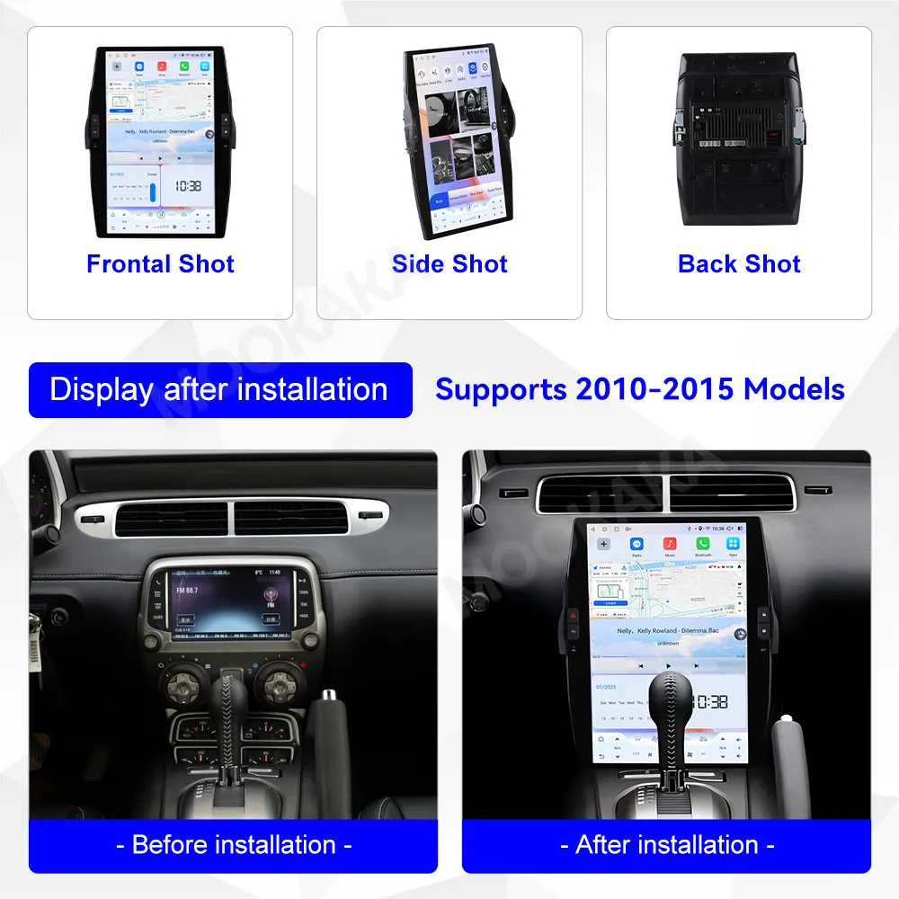 

14.5 inch Screen 8+256GB Car Radio For Chevrolet camaro 2010 2011 - 2015 Android 15.0 Car GPS Navigation CarPlay Stereo HeadUnit