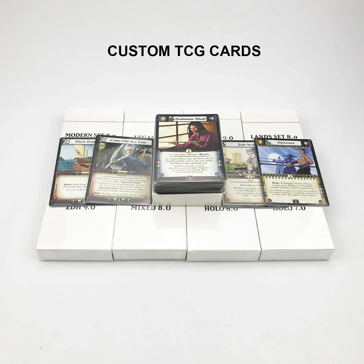 Standard Regular Whole Sets Magical Proxy Playing Cards Black Core Vintage Board Games TCG Black Lotus BL Cards Proxy King EDH