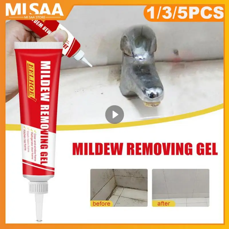 Wall Mold Mildew Remover Cleaner Caulk Gel Pool Tile Gap Spot Mold Remover Washing Machine Bathroom Household Cleaning Mildew