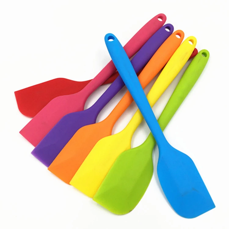 Spatule en forme de poupée pour crème de gâteau, brosse en silicone pour pâte d'assad, grattoir, outil de cuisson, 28cm, D691