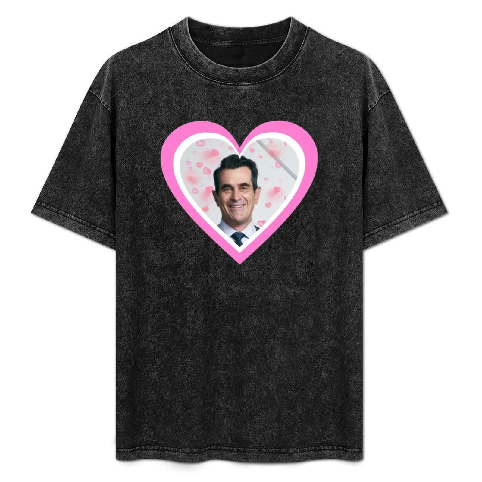 

Modern family: Phil Dunphy heart T-Shirt customs oversized t shirt anime tshirt t shirts for men