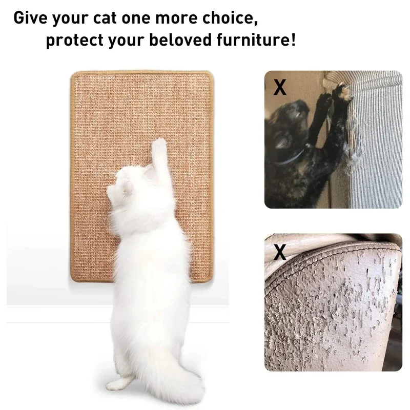 Natural Sisal Cat Scratcher Mat 5