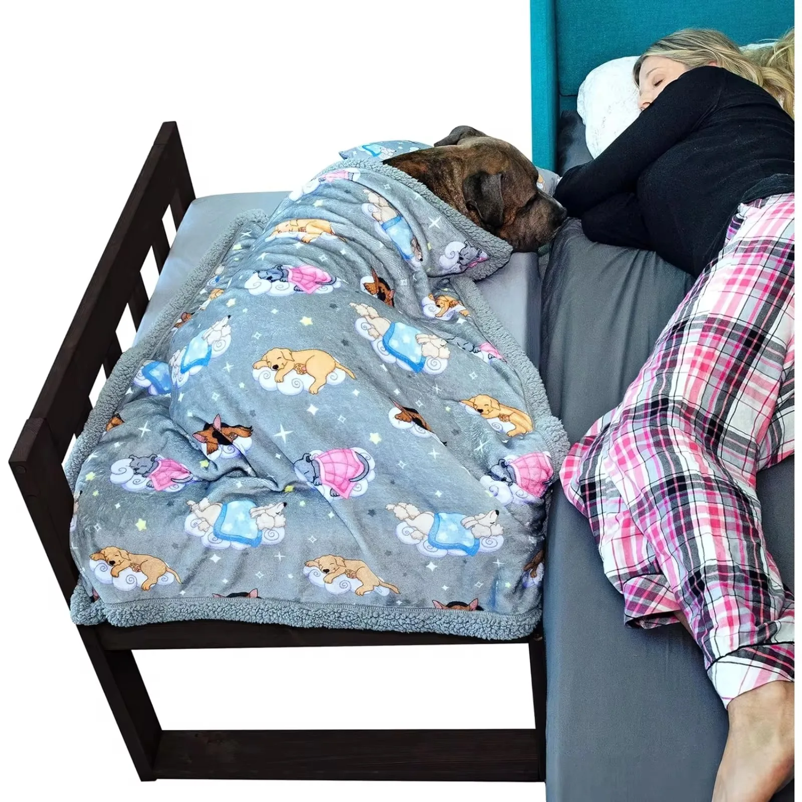 

FRAME ONLY Bedside Pet Bed Pet Cosleeper, Dog Bed Extension Attached to Human Bed, Platform Dog Bed, Raised Dog Bed Co Sleeper