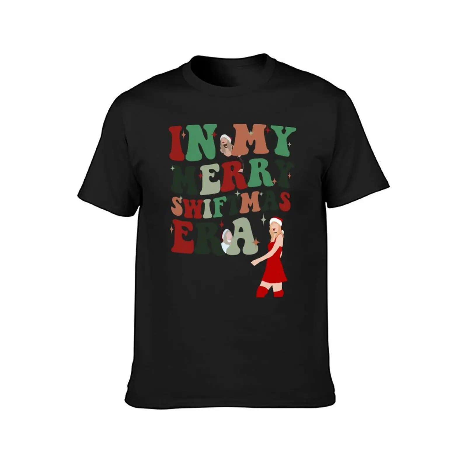 In My Merry Swiftmas Era Shirt, Swiftmas Shirts T-Shirt blanks Blouse plus sizes men clothes