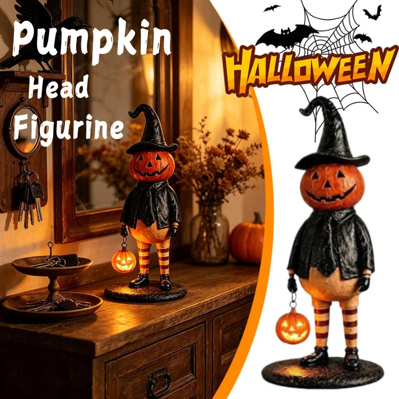 Home Decor Fallout 4 - Statuetta di testa di zucca per