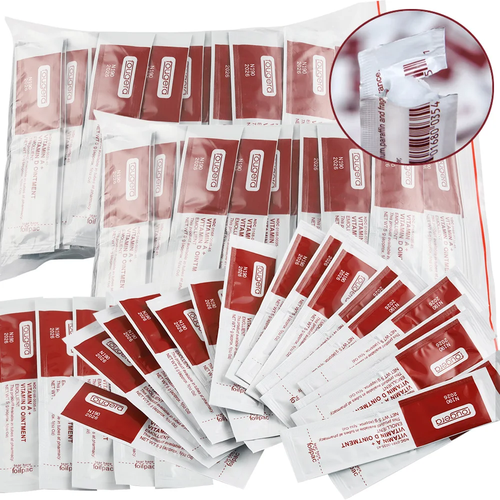 

100/50/30/10/5 шт. крем для ухода за татуировками A & D Fougera витаминная мазь против шрамов гель для красоты ухода за кожей принадлежности для татуировок