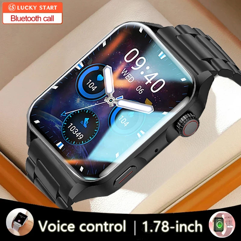 2023 New NFC Smart Watch Men AMOLED HD Screen Always Display The Time Bluetooth Call IP68 Waterproof SmartWatch Women For Huawei