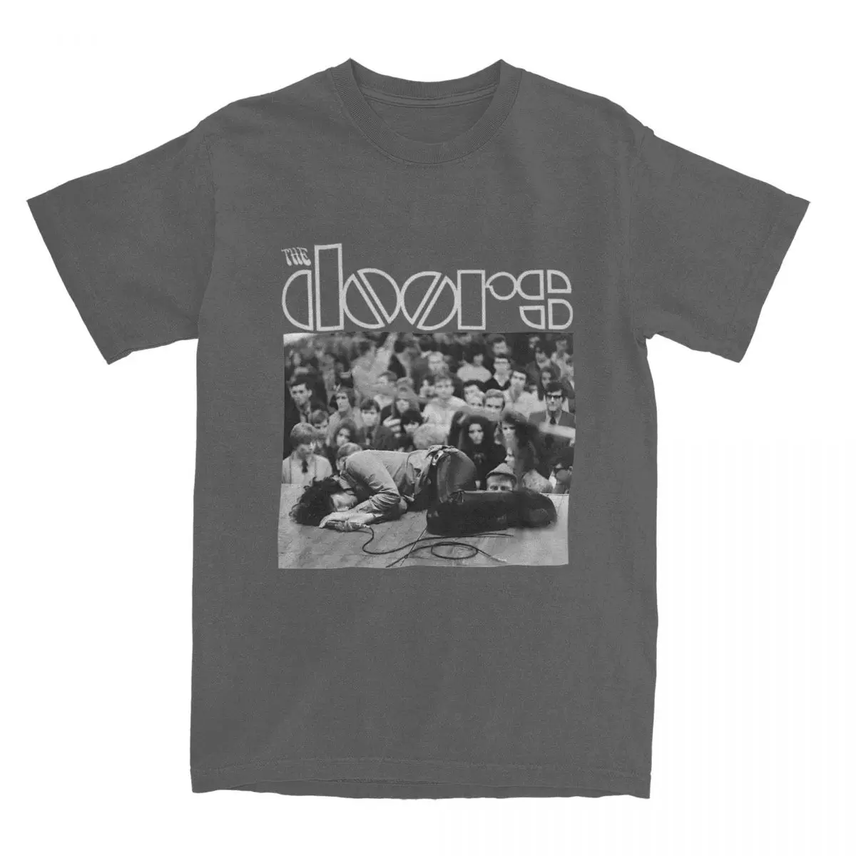 غريبة العلوم بوابة الفرقة جيم موريسون قميص 2026 صيف جديد حار بيع الرجال النساء متعة القطن الخالص تي شيرت غير رسمي #4