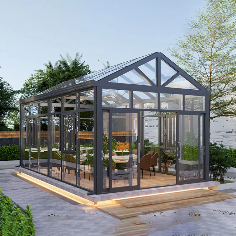 Porte coulissante en aluminium pour véranda la solution moderne pour une connexion fluide entre intérieur et extérieur