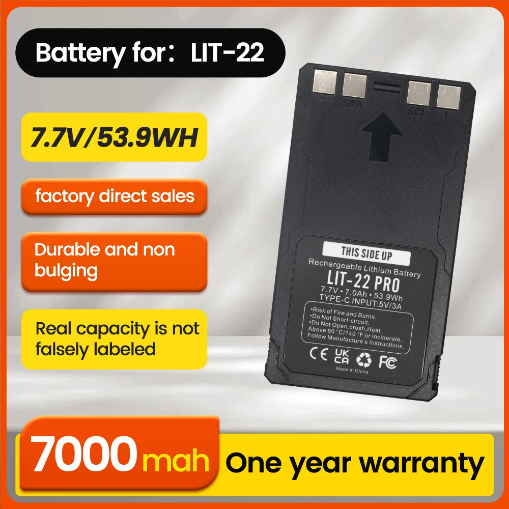 

BNN 7.7 V 7700mAh replacement battery LIT-22 for SPYPOINT Flex-M Flex G-36 Flex-Plus Flex-S Hunting Track Camera
