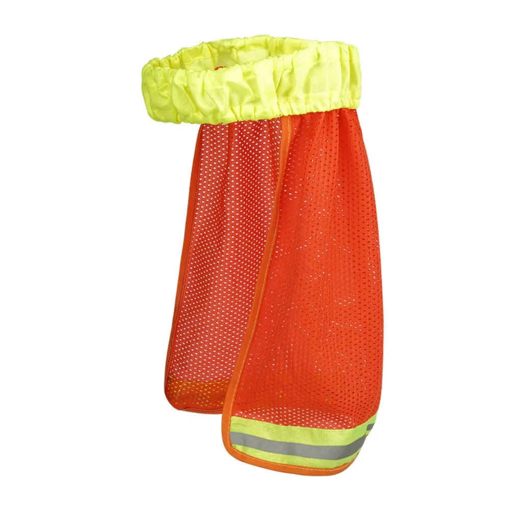 With Reflective Stripe Safety Hat Cap Visor Breathable Neck Shield Hard Hat Sun Shade Sun-proof Sun Visor Curtain