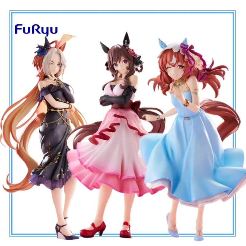 

В наличии оригинальная фигурка FURYU Pretty Derby Love Before из ПВХ Trio-Try-iT, коллекция моделей персонажей аниме, праздничные игрушки, подарки