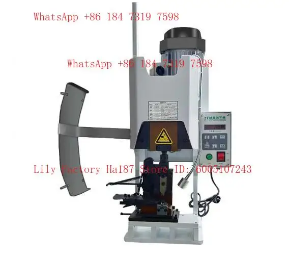 Semi-automatic ultra-quiet frequency conversion terminal machine 1.5T multi-core wire stripping machine