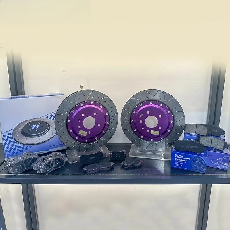 High Performance Modified Multi-piston Auto Brake Accessories Front&Rear Big Brake Kit for Ej 10Th Gen 2009 2012