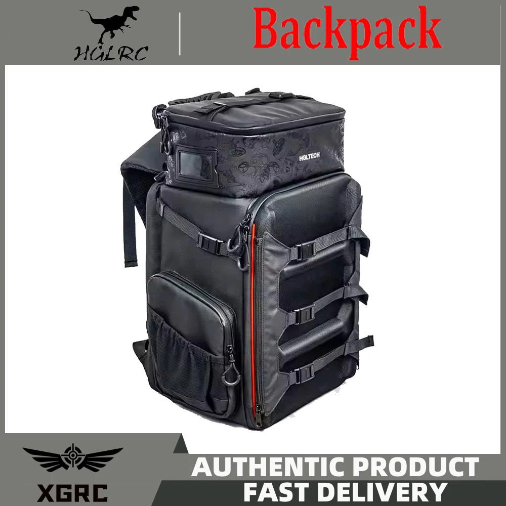 HGLRC FPV Backpack 360X260X530mm Waterproof Splash-Proof Fabric For RC FPV Freestyle Drones Outdoor Bag