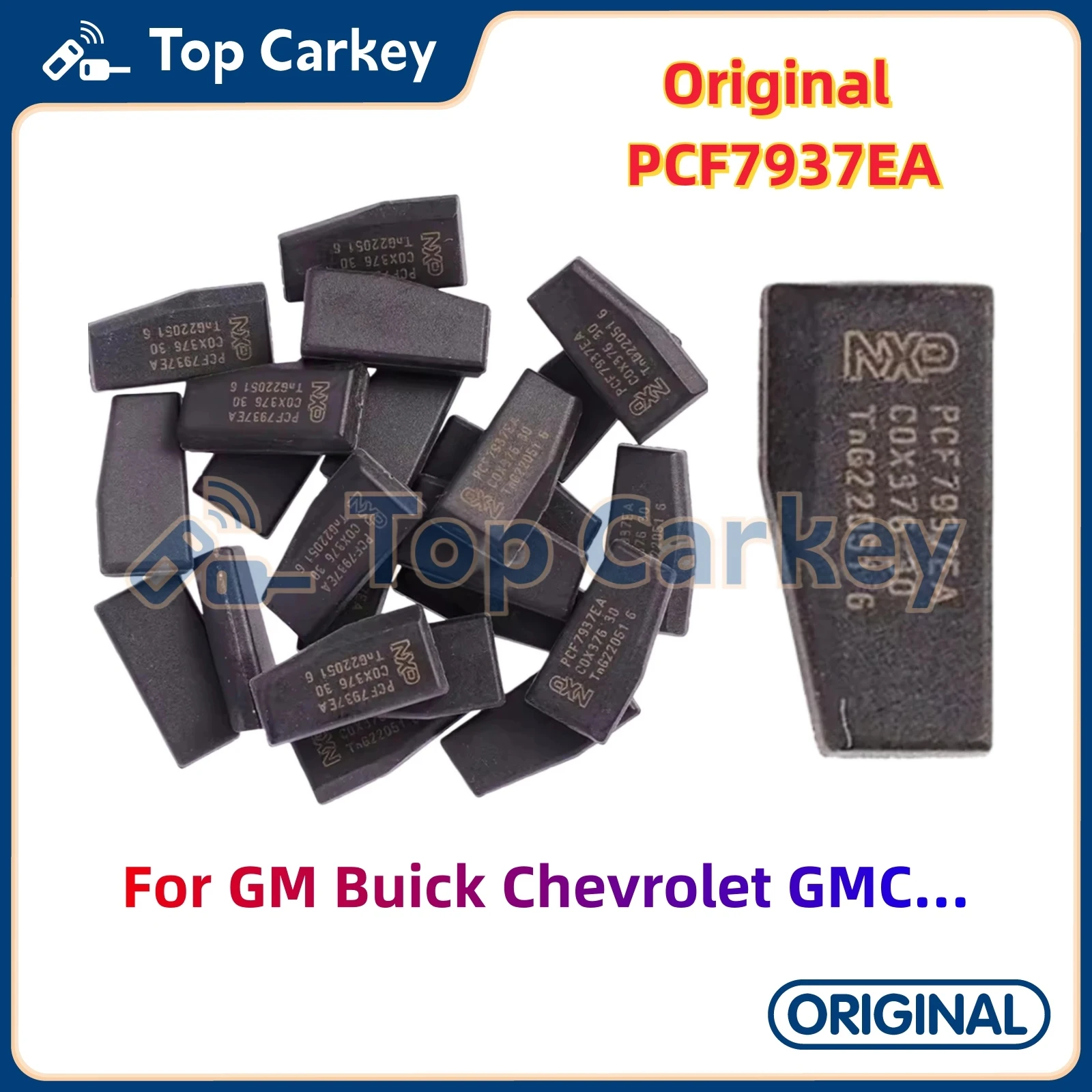 3/5/10pcs Original PCF7937EA PCF7937 7937 Carbon Ceramic Transponder Chip for GM Models Buick Chevrolet GMC Type