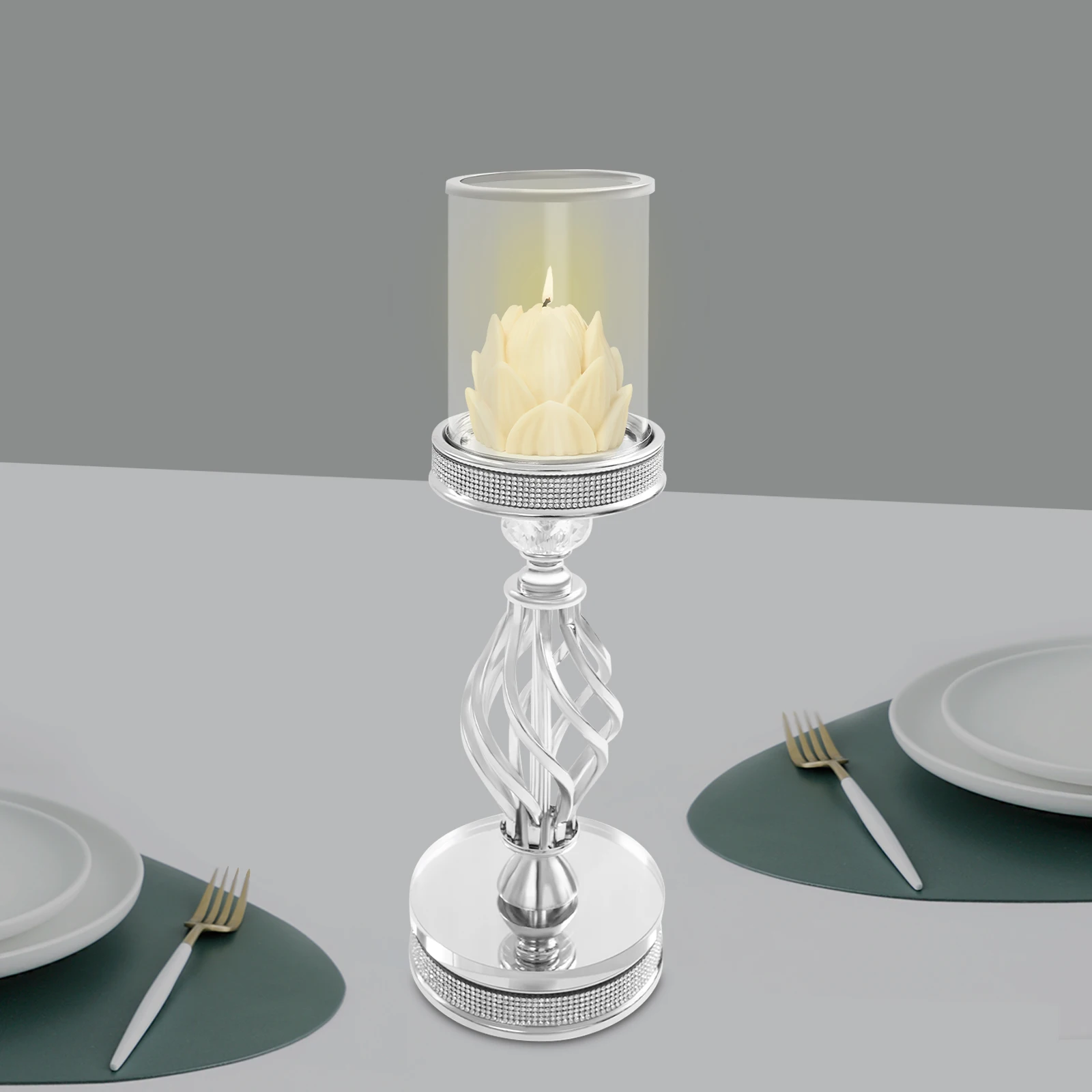 

Candle Holder, Candle Holder for Home Decor, Tabletop Candle Holder