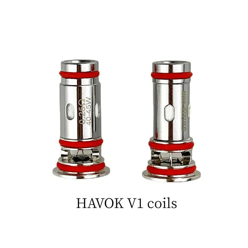 4pcs Havok V1 Coils 0.25ohm UN2 Meshed-H DTL coil 0.6ohm UN2 Meshed-H MTL/RDL coil