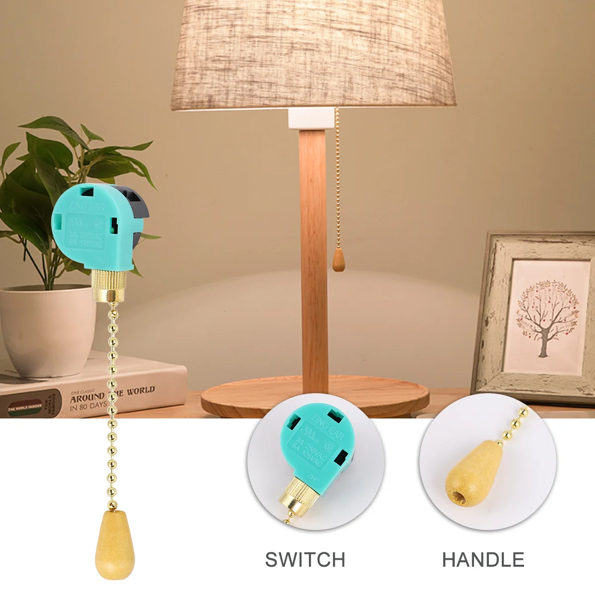 

Chain Replacement For Ceiling Electrical Wire Terminal Electrical Pull Chain Switch Switch