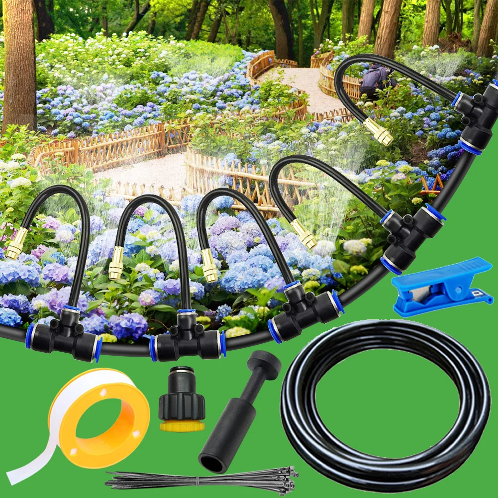 

Automatic Irrigation System Free Bending Garden Watering System System Mist Spray Irrigation System for Greenhouse