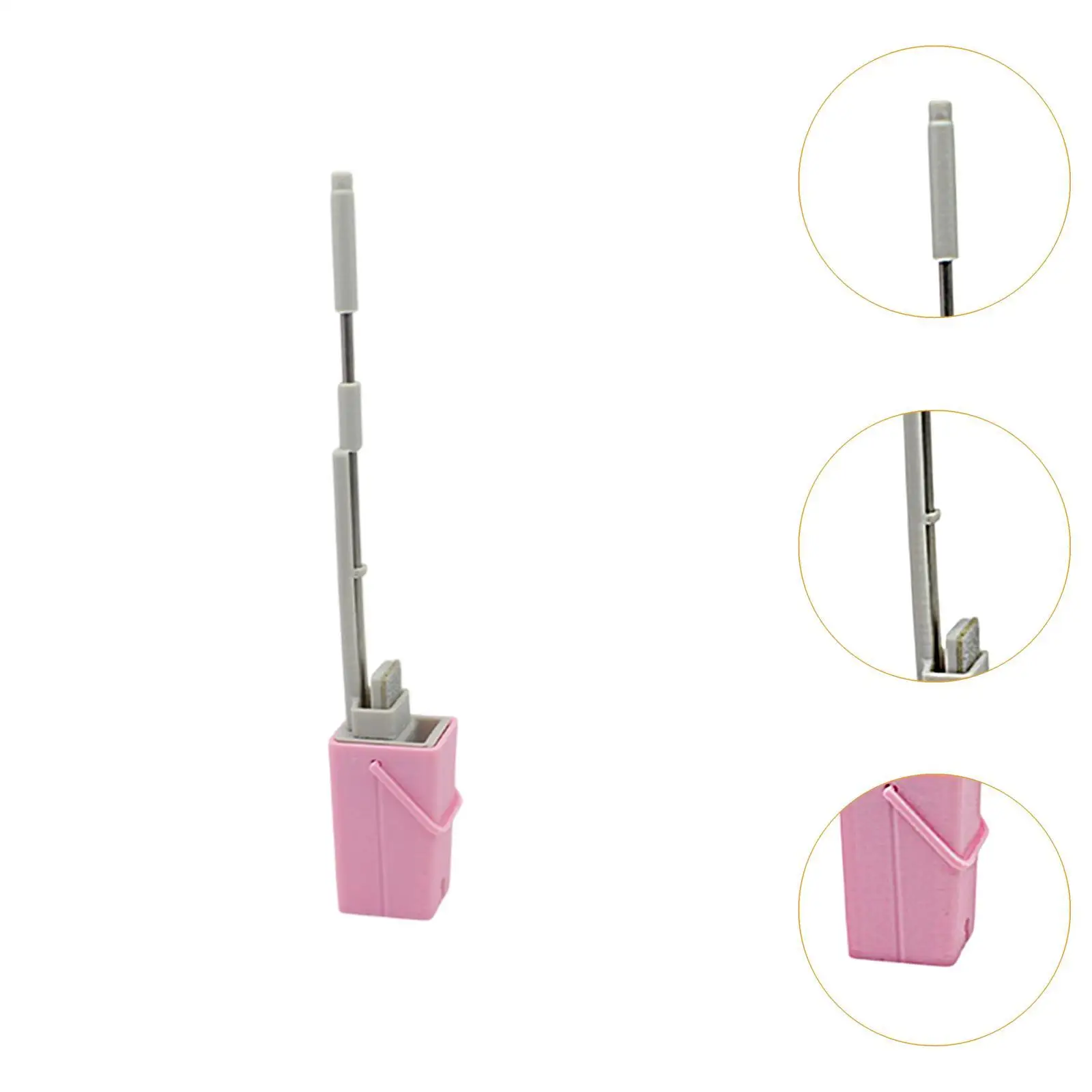 Mini Mop Miniatuur Dweilen Huis Tool Cool Car Thema Rollenspel Verjaardagscadeaus