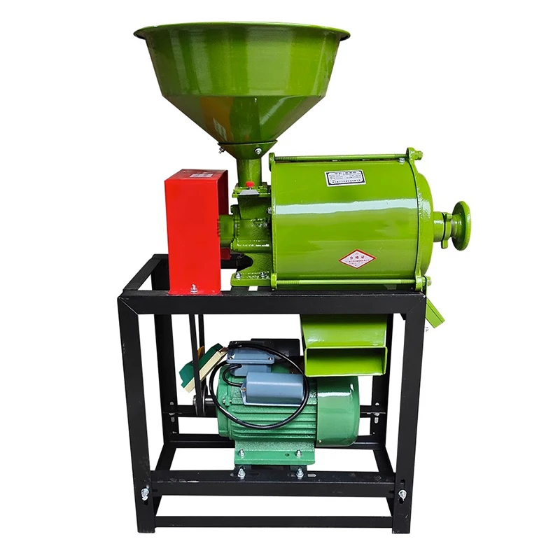 Household Small Multifunctional flour mill wheat corn flour grinder pea wheat bran separation crusher machine