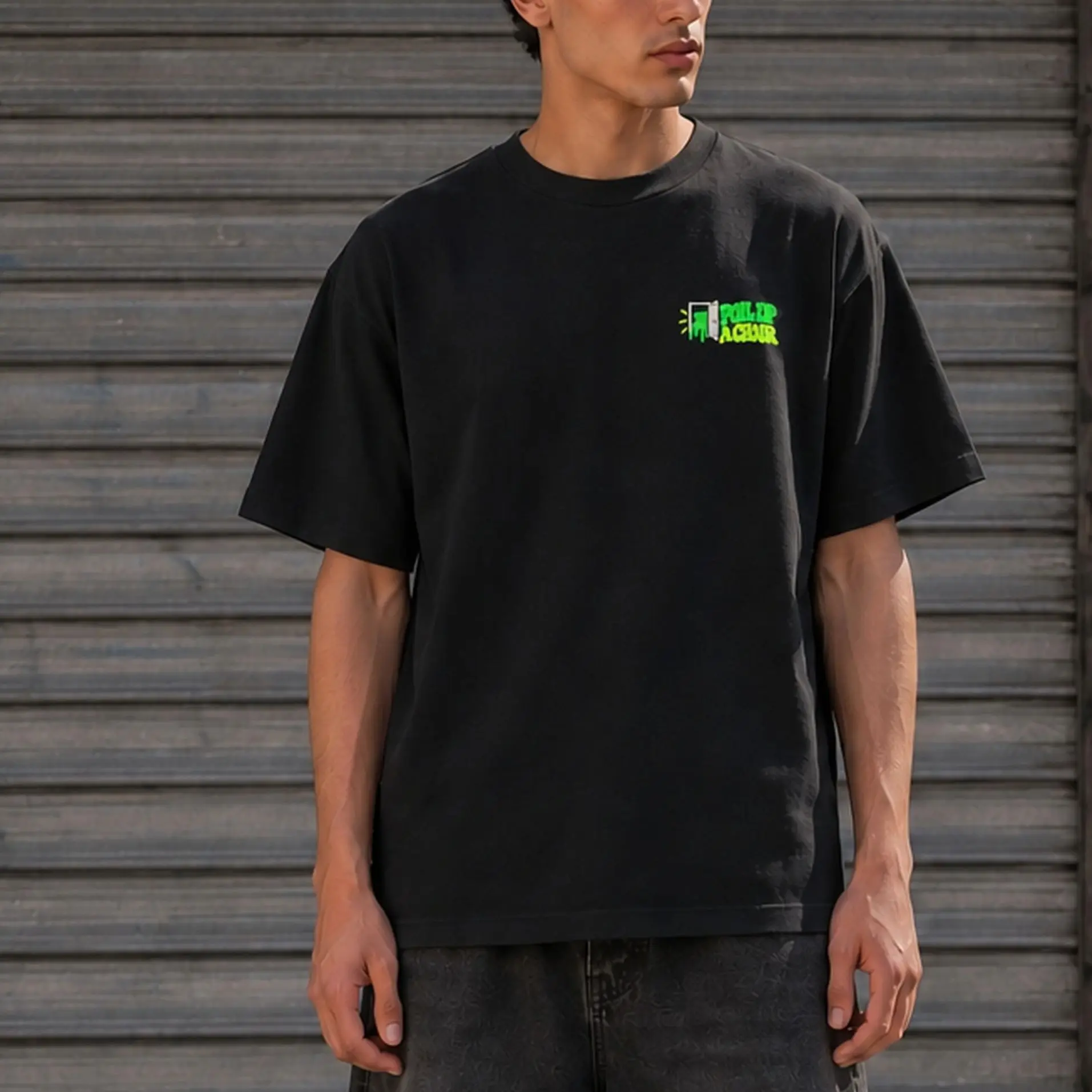 Pull Up a Chair Multi-Placement T-Shirt, Heavyweight Cotton