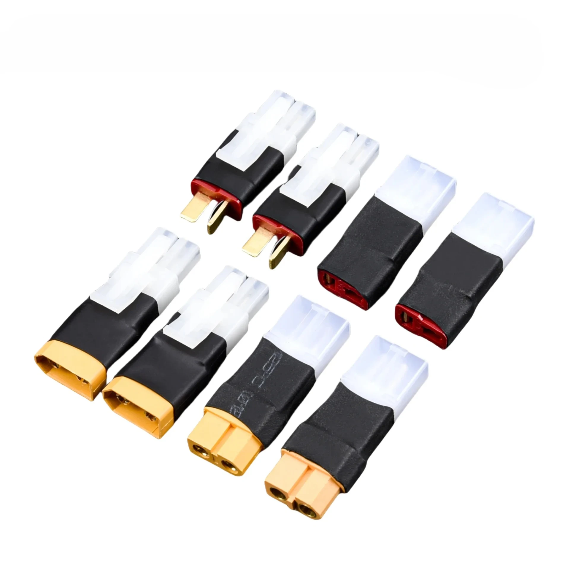 TAMIYA Mini Tamiya Adapter Male Female to XT60/T Plug Battery Conversion Deans Connector For RC Model FPV Lipo Battery ESC