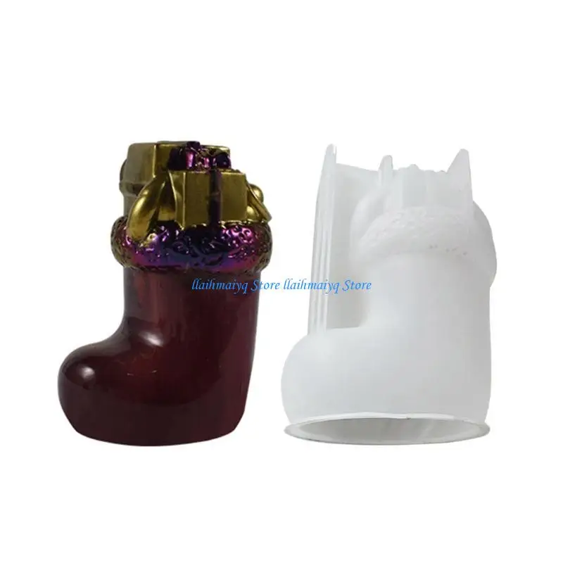 

573B DIY ручной работы рождественские тематические принадлежности силиконовые формы украшения для домашнего рабочего стола