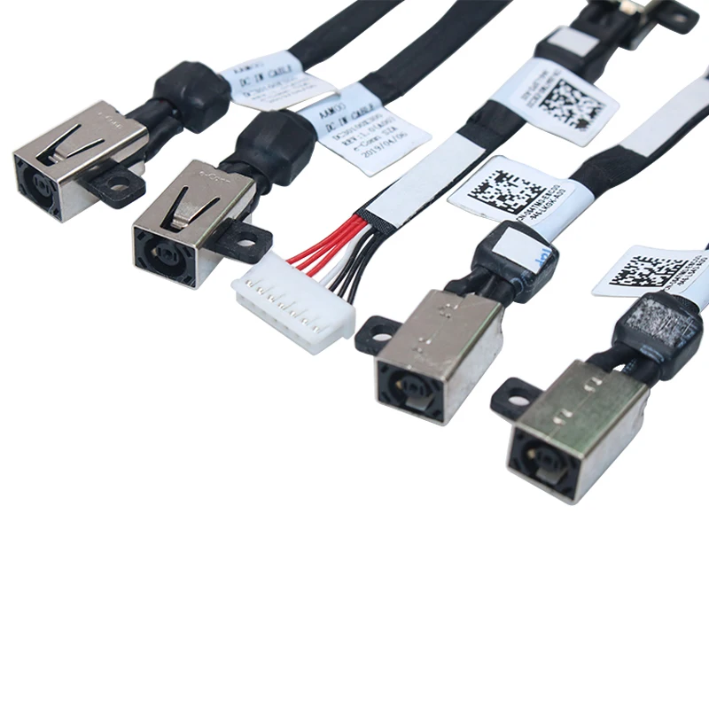 Cable de alimentación de CC para ordenador portátil, Conector de puerto de carga para Dell Precision M3800, XPS 15, 9530, DC30100O800, 9550, 9560, nuevo