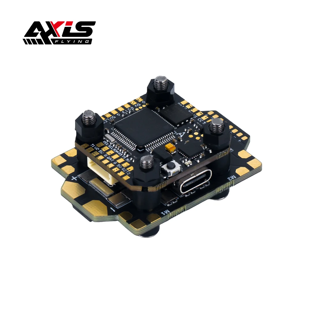 

Контроллер полета Axisflying Argus Mini 55A Stack F7 Pro MPU6000/ICM-42688-P 55A ESC для RC FPV дронов для фристайла