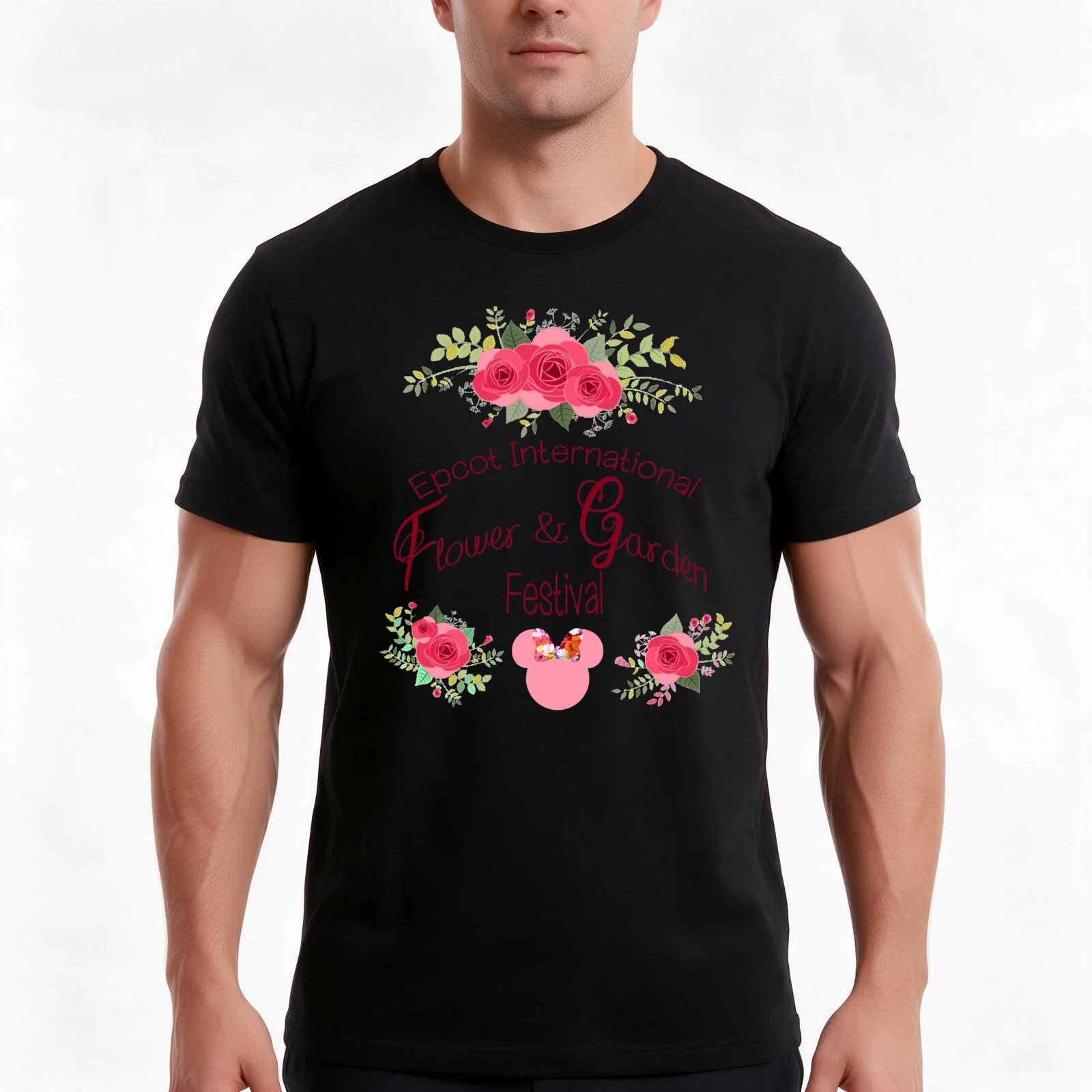 Epcot International Flower and Garden Festival T-Shirt Summer Casual Cotton Tee Oversized Streetwear Tops Unisex Men Women