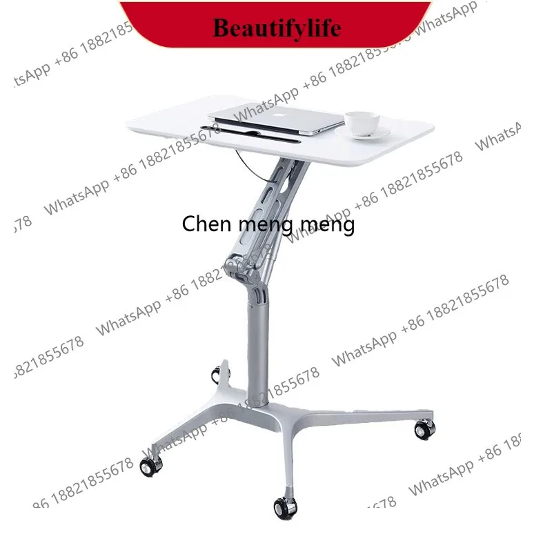 

G153 Мобильный компьютерный стол, стоячий офис, учебный стол, диван, простой пневматический подъемный стол при кровати