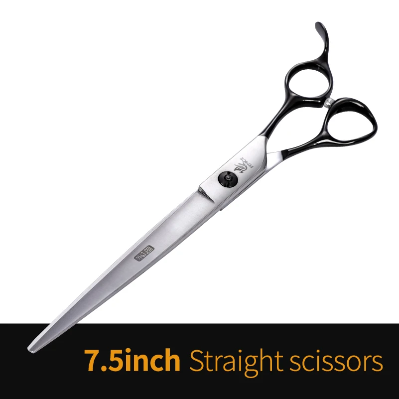 Fenice 6,5/6,75/7,0/7,5 Zoll Professionelle Hundepflegeschere Schneiden Effilierschere zum Schneiden von Hundehaaren für Groomer-Werkzeuge