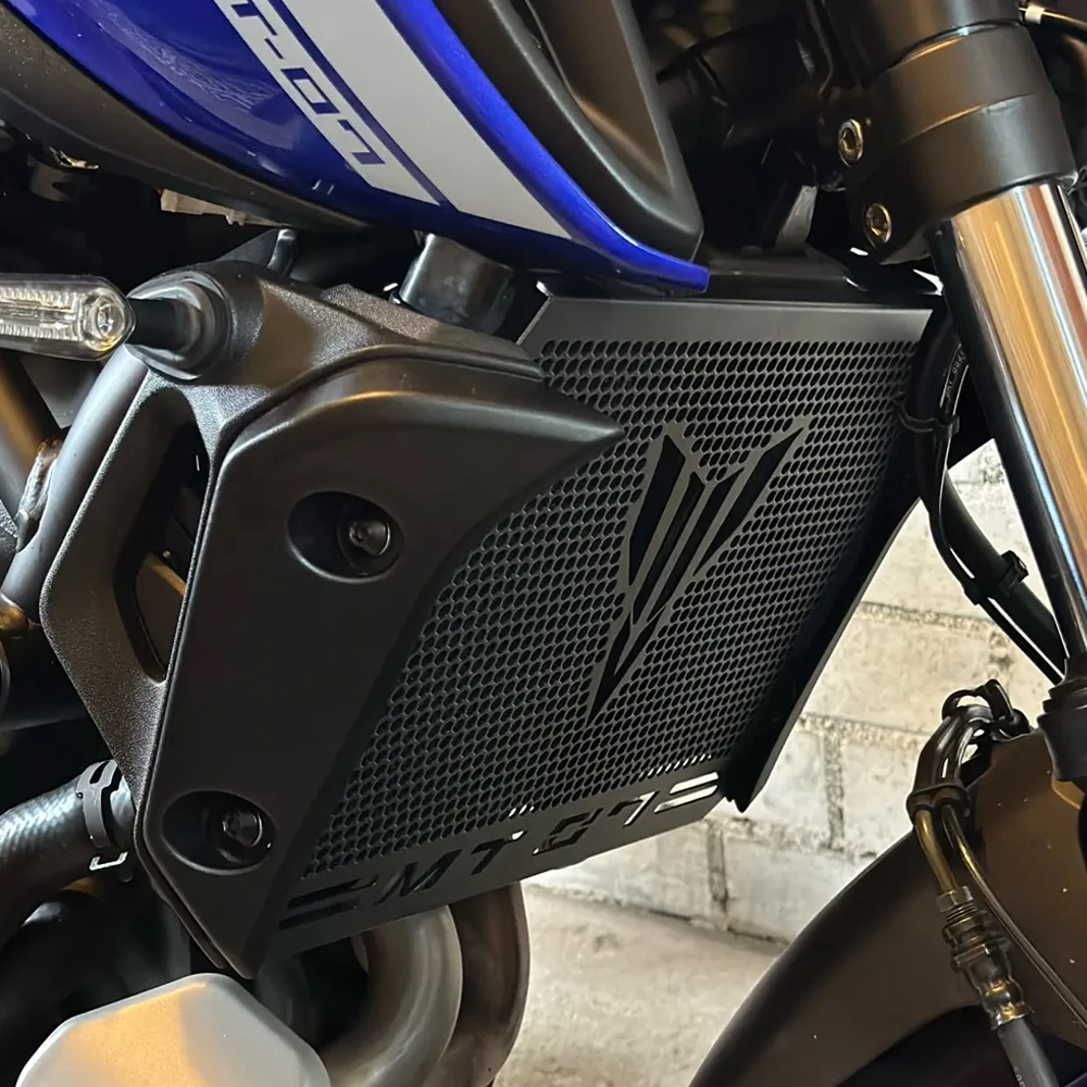 Protector de la cubierta protectora de la parrilla del radiador de la motocicleta MT-07 FZ-07 para Yamaha MT07 FZ07 2018 2019 2020 2021 2022 2023 2024 MT 07 FZ 07