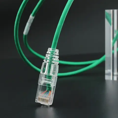 Cat6A UTP 패치 코드 28AWG 슬림 이더넷 케이블 RJ45 컬러 네트워크 케이블 4 연선 PVC 인터넷 Lan 케이블