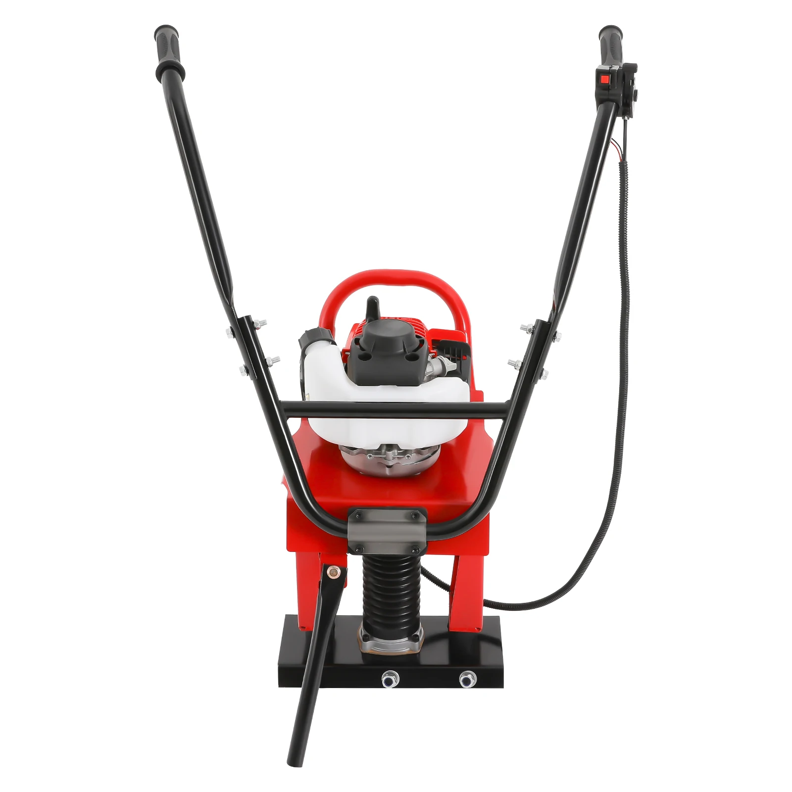 هزاز الخرسانة 1.2HP محرك البنزين تهتز آلة تسوية الأرضية الاسمنتية الخرسانية أداة التسوية والبناء