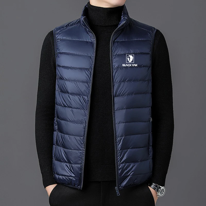 2025 الرجال التجزئة سترة سترة الشتاء موضة الرجال القطن سترة مبطنة سترة الرجال الوقوف طوق سترة دافئة الملابس حجم 4XL