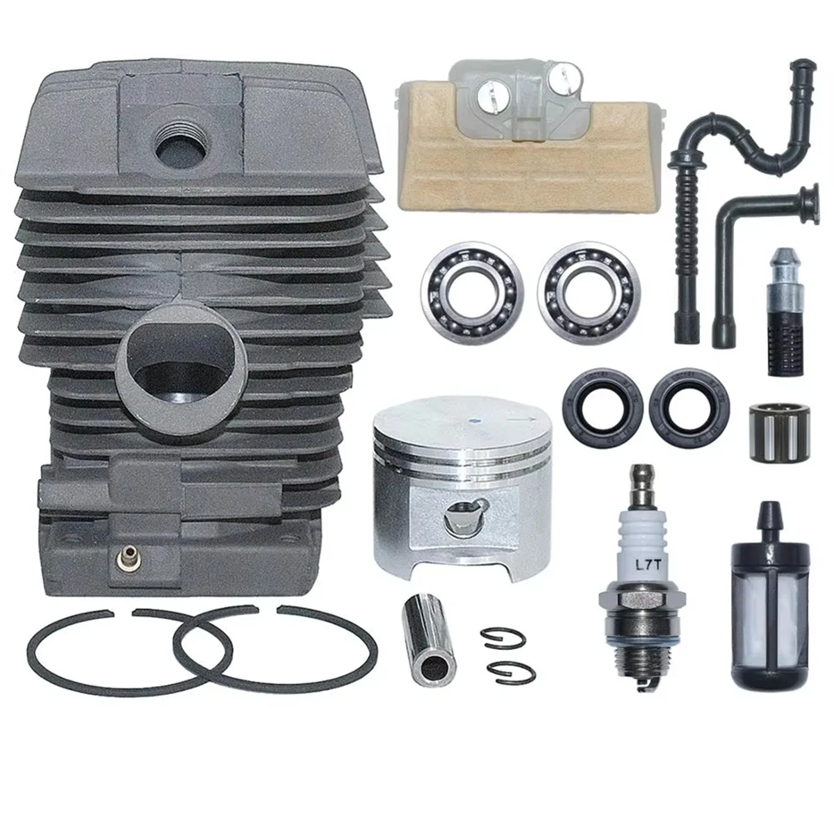 46 مللي متر اسطوانة مجموعة كبّاس ل 029 MS290 039 MS390 أجزاء المنشار مع محامل حشية ختم الزيت-ABFB