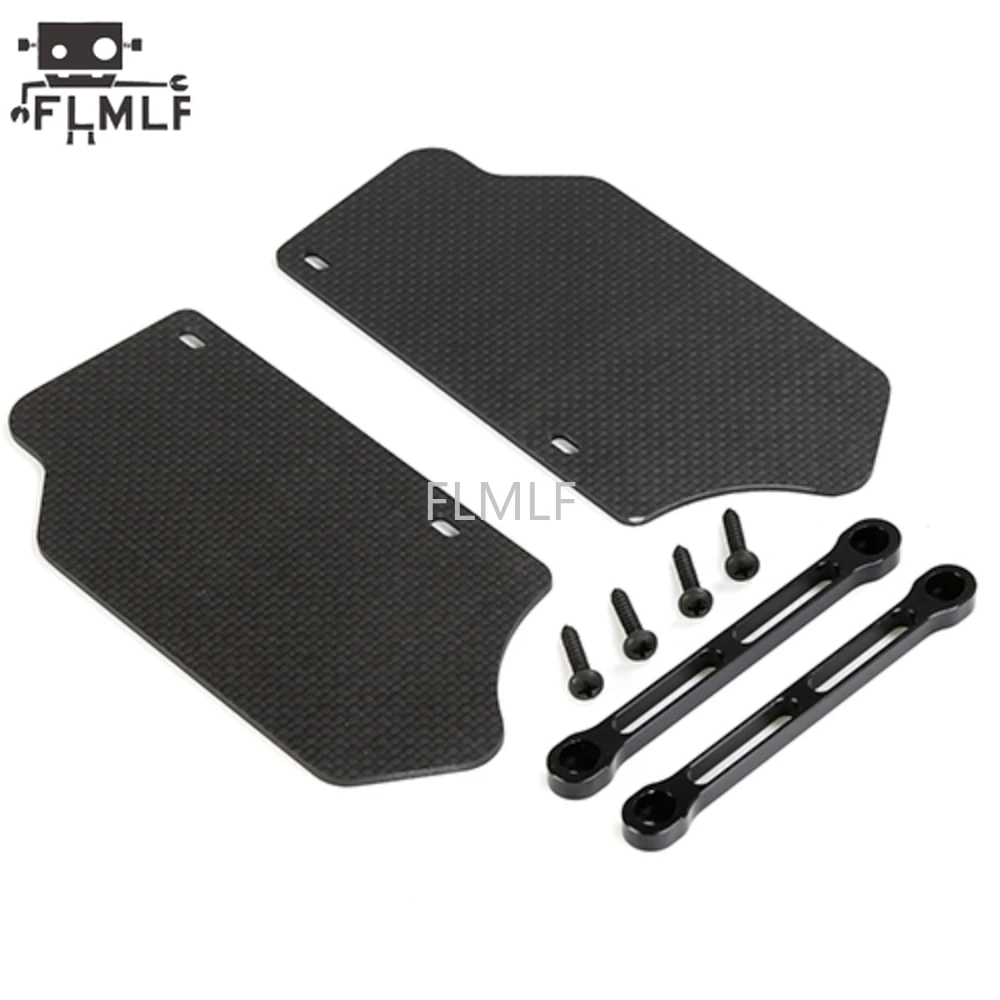 Carbon Fiber Shock Absorber Mudguard Plate Set for 1/5 ROVAN ROFUN F5 RF5 T5 D5 MCD RR5 RC CAR PARTS