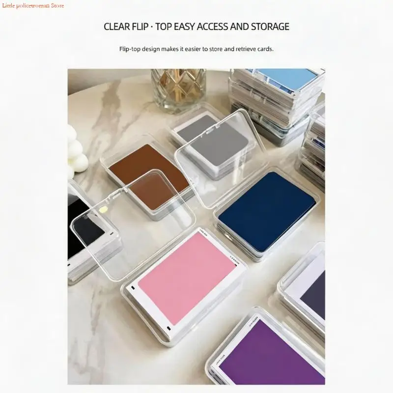 F92D Clear Storage Box Set for Compact Travel and Daily Drawer Sorting
