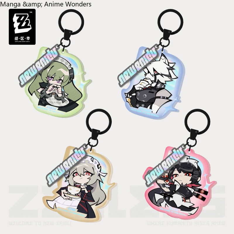 Presale Sunsyea Zenless Zone Zero Official Merch miHoYo Original LD Series Acrylic Pendant Keychain Victoria Housekeeping