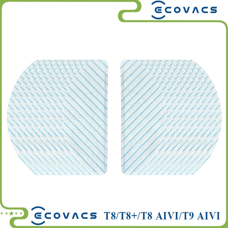 Совместимость с Ecovacs Deebot Ozmo T8 T8+/ T8 AIVI T9 AIVI/N8 Pro/ N8 Pro+, аксессуары, одноразовые подушечки для швабры, детали