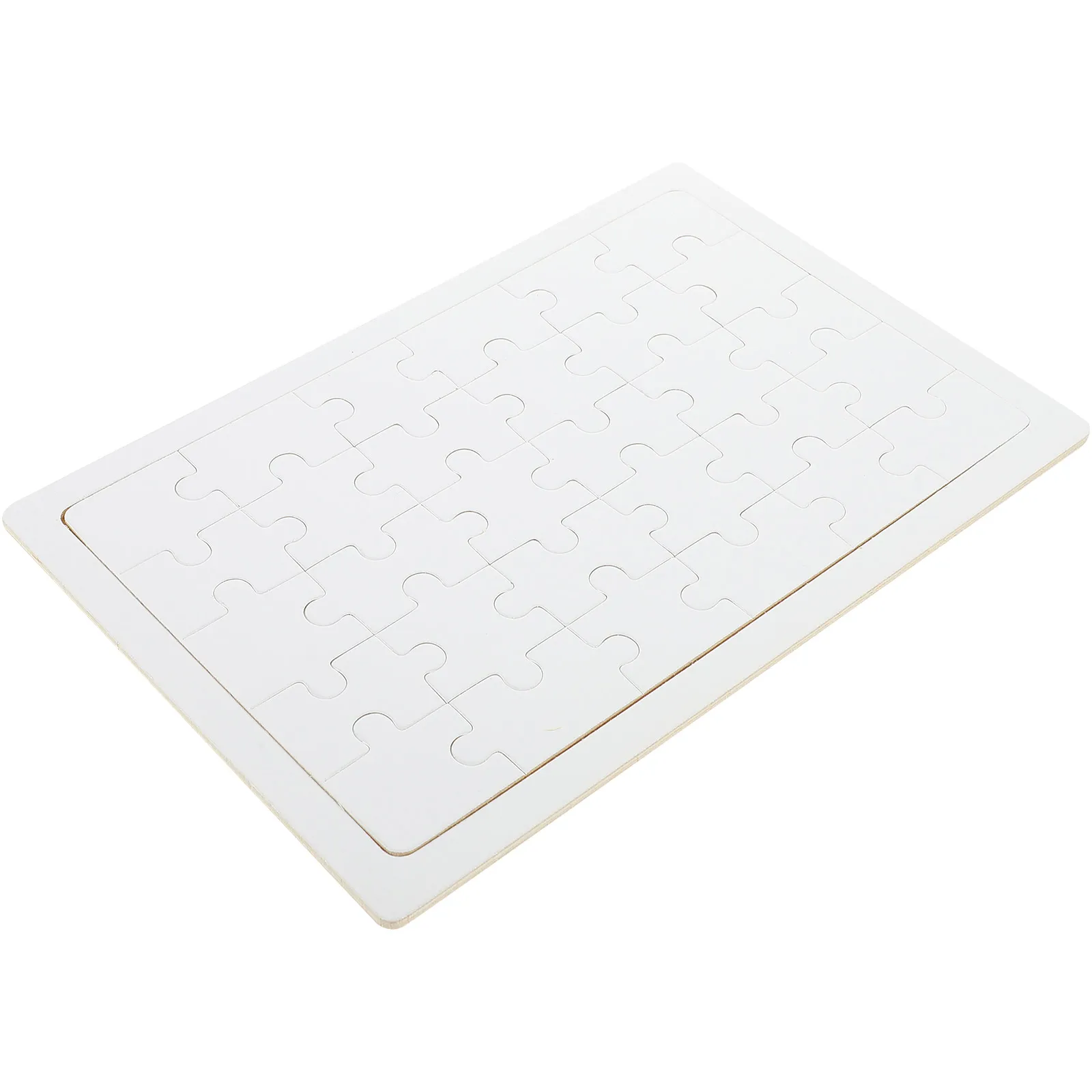 Blank Heat Transfer Diy Jigsaw Craft Thermal Press Sublimation Paper Piece Creative Educational Game For Children