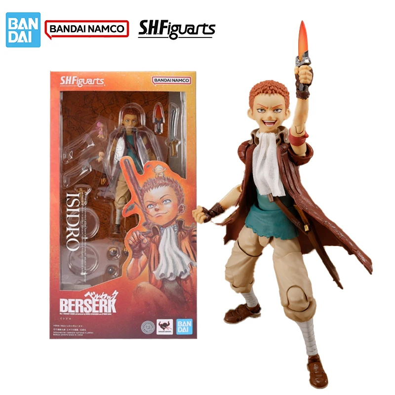 

Bandai Original Genuine Figure Berserk Model Kit Anime Figures SHF Isidro Collection Model Action Figure Children's Toys Gifts