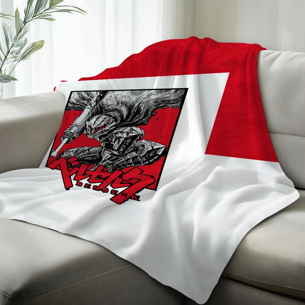 Retro Classic Comics B-berserk Blanket Suitable For Sofas Beds Offices Cars Outdoor Travel An Ideal Gift For Friends Family