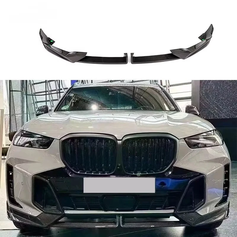 G05 X5 High Quality Carbon Fiber LD Style Front Lip Front Bumper Lip Splitter for  G05 X5 Pre Lci 2023+