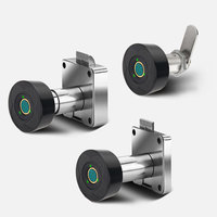 Zinc Alloy Keyless Fingerprint Cabinet Lock Biometric Electric Lock for Locker Cabinet Drawer Strongbox  biometria fechadura